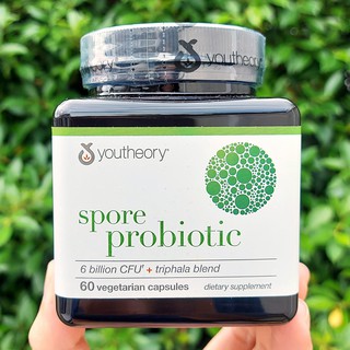 สปอร์ โปรไบโอติก Spore Probiotic 6 Billion CFU 60 Vegetarian Capsules (Youtheory®)