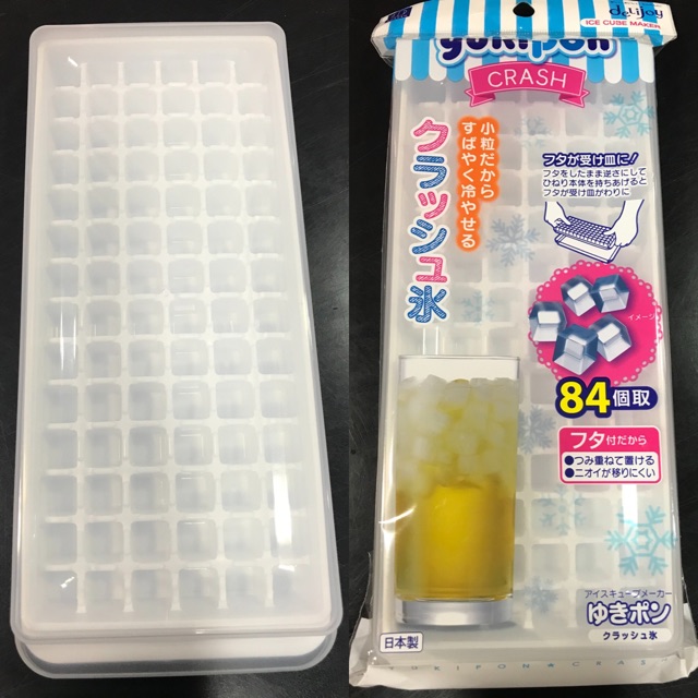 ถาดทำน้ำแข็งก้อนเล็ก CRASH 84ก้อน ICE CUBE MAKER Shopee Thailand
