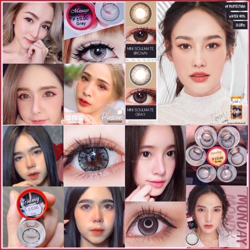 บิ๊กอายตาโต ตาหวาน ยี่ห้อ Pitchylens และ winklens ลายขายดี