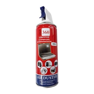 Giga 360 Air Duster for PC and Laptop สเปรย์ลมกำจัดฝุ่น สามารถพ่นใส่แผงวงจร หรือ อุปกรณือิเลคโทรนิคส์(ขณะปิดเครื่อง)