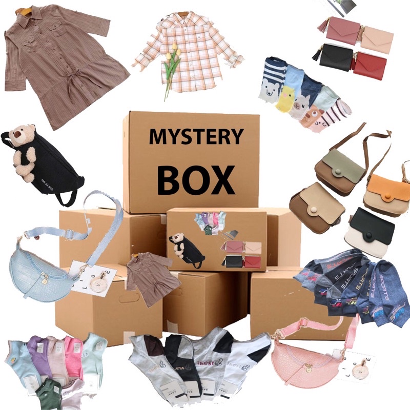 Mystery box กล่องปริศนา Shopee Thailand