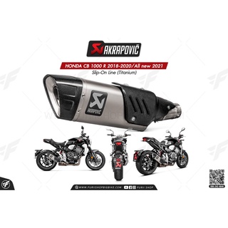 ท่อแต่ง Akrapovic Slip-On Line (Titanium) GP ปลายดาบ Carbon HONDA CB 1000 R 2018-2020/All new 2021