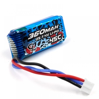 GL RACING 2S 360MAH LIPO BATTERY PACK W/ JST PLUG FOR KYOSHO MINI-Z