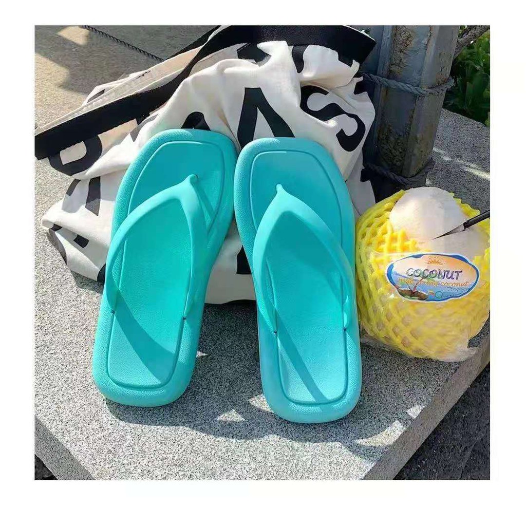 happy_fashion9 : รองเท้าแตะ แบบคีบ สีสดใส พื้นนุ่ม เบา ใสสบาย รุ่น TX037