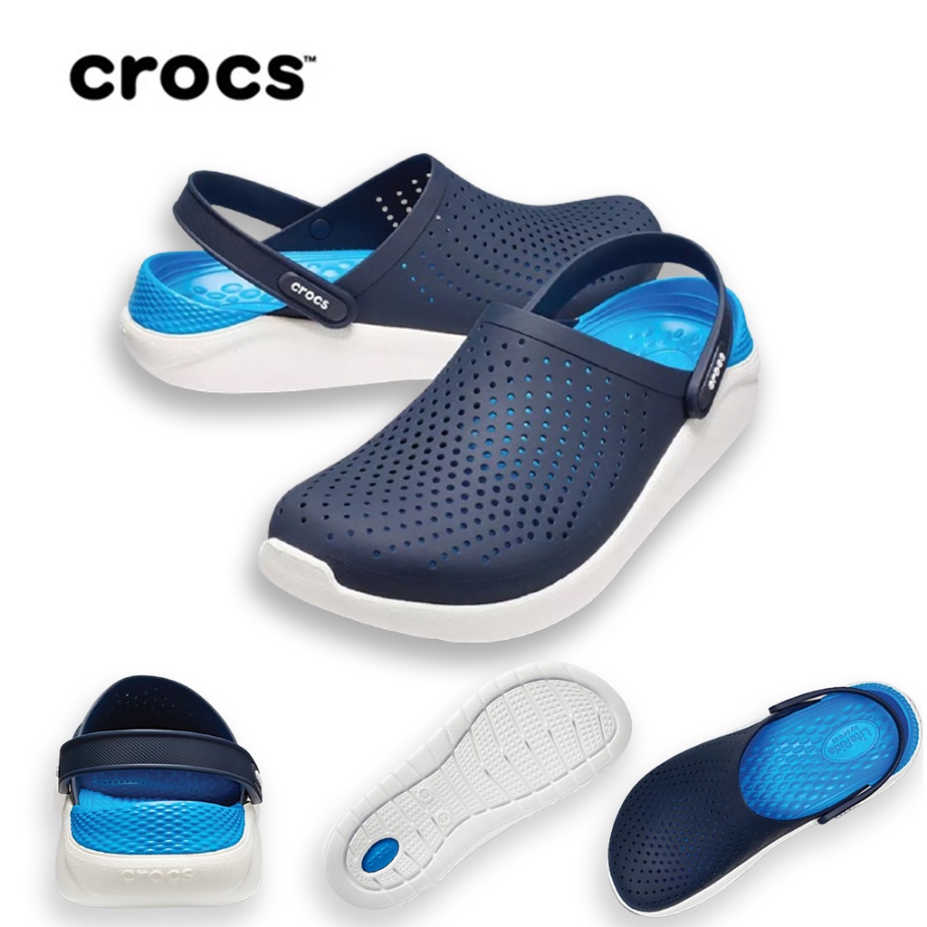 พร้อมส่ง!! Crocs LiteRide Clog แท้ หิ้วนอก ถูกกว่าshop Crocs Literide Clog Original 100% Unisex Basic Crocs shoes
