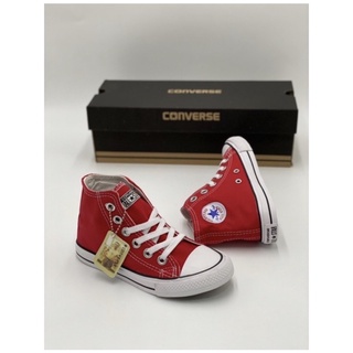 Converse all star kids รองเท้าผ้าใบผูกเชือกแบบหุ้มข้อสำหรับเด็ก