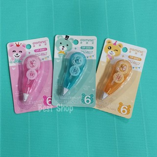 เทปลบคำผิดน่ารักมากๆ ( 2.5m*5.5mm.) Correction Tape Dominic