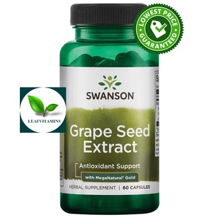 Swanson Superior Herbs- Grape Seed Extract with MegaNatural Gold / 60 Capsules