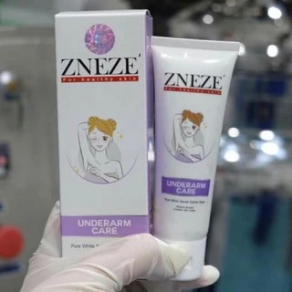 ZNEZE 💜 ครีมทารักแร้ขาว🐢หายดำ&ดับกลิ่น🐢 ใช้ใต้วงแขนข้างละเม็ดถั่วเขียว 7-14 วันรู้เรื่องกระจ่างใสขึ้น