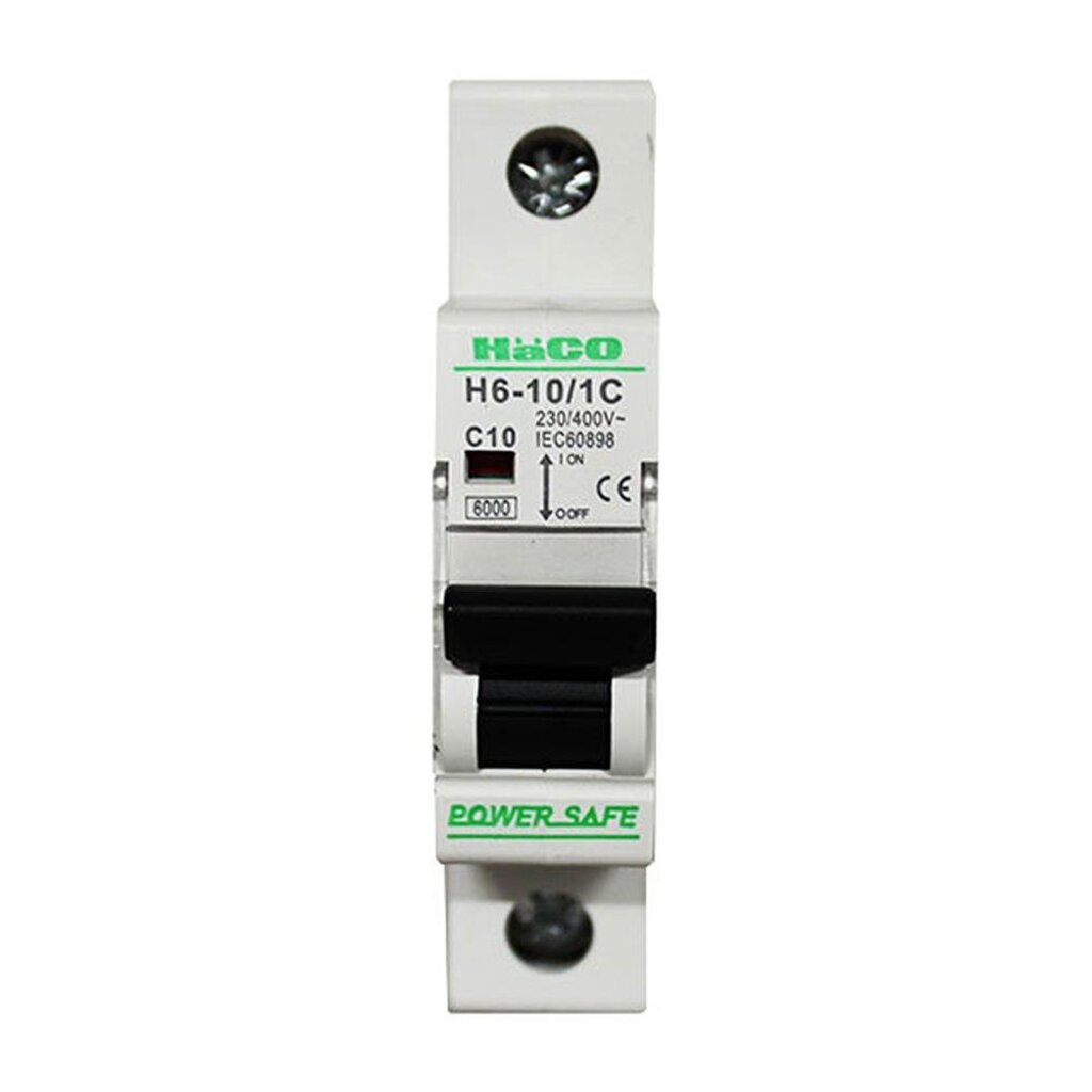 เบรกเกอร์ HACO H6-10/1C 10A