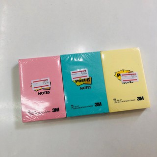 3M โพสต์- อิทพาสเทล 2x3  สีพาสเทล