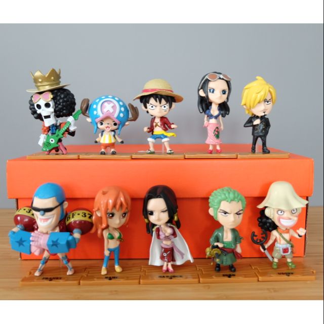[ใส่โค้ด SEPIKT7 ลดเพิ่ม 70-]💢ลดราคา💢โมเดลวันพีช set 10ตัว One Piece