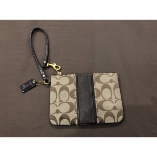 Coach coin purse - brown