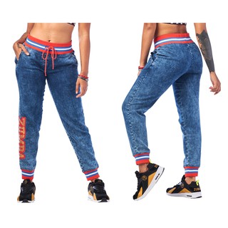 Zumba Spirit Denim Sweatpants (กางเกงออกกำลังกายซุมบ้า)