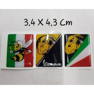 Sticker Vespa ลายผึ้ง