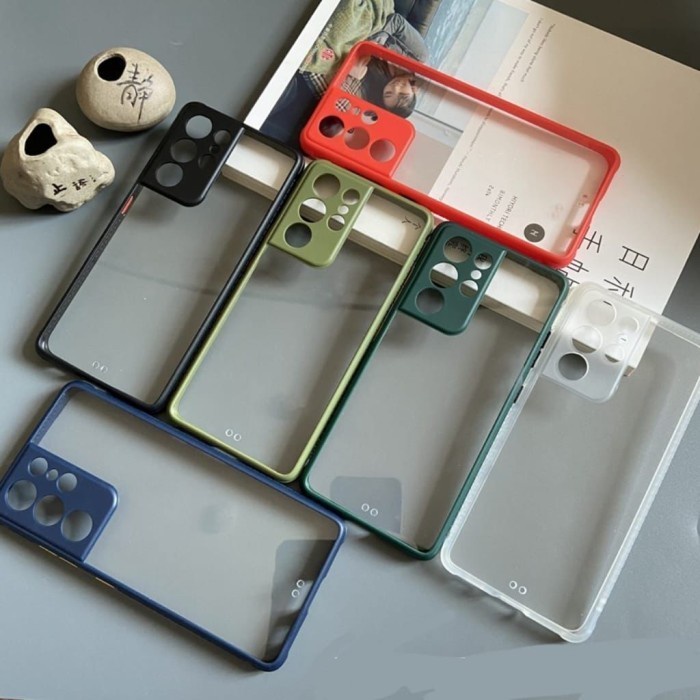 MIQILIN Hardcase Samsung A53 A22 4G A03S A12 M12 A02S A11 M11 A32 5G A72 4G S20 FE S20 + S20 Ultra A