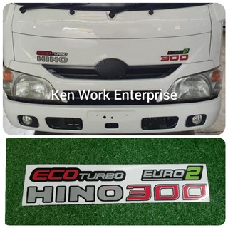 สติกเกอร์ hino 300 eco turbo