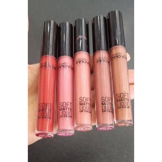 ส่งฟรี ลิปสติก เนื้อ ซอฟท์ แมท ลิควิด ลิป คัลเลอร์ #Giffarine Innovia Soft Matte Liquid Lip Color