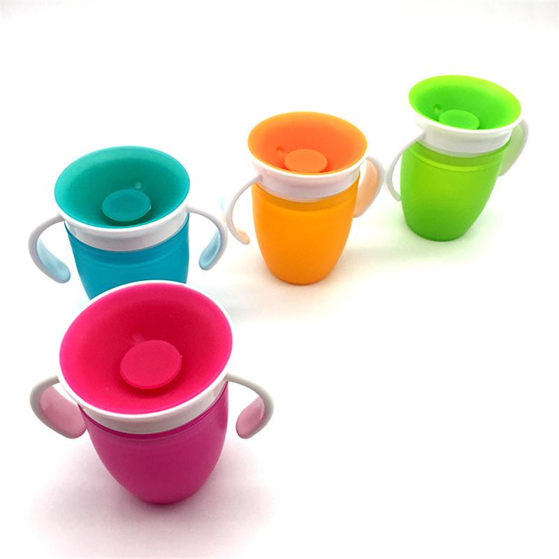 Bc Babycare 1pcs 240ml Baby Dual Use Sippy Straw Cups Tritan Training