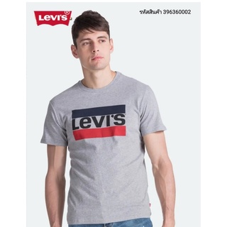 Levis® เสื้อยืดผู้ชาย สีเทา