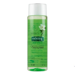 Smooth E BabyFace Acne Clean Whitening Toner สมูท อี แอคเน่ เคลียร์ ไวท์เทนนิ่ง โทนเนอร์ 150ml.