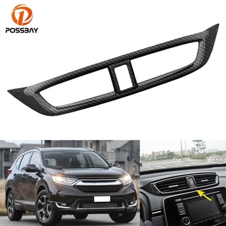 ขายดี ฝาครอบช่องแอร์กลาง คาร์บอนไฟเบอร์ สําหรับ Honda CR-V CRV 2017-2021