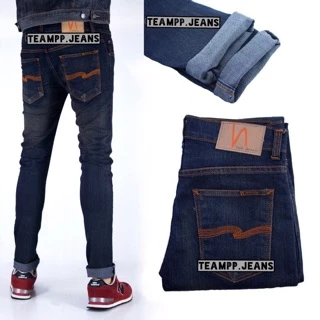 Slim-fit Denim รวมรุ่นฮิต กางเกงยีนส์ขายาวชาย ทรงสลิมฟิต ผ้ายืด ใส่สบาย เป้ากระดุม Size 28-36 รับชำระปลาายทาง