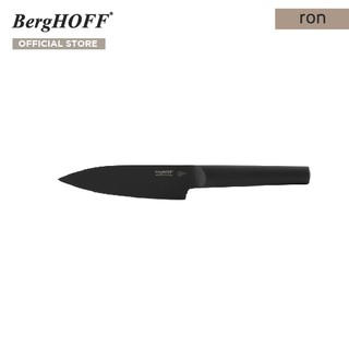 BergHOFF มีดเชฟสแตนเลสสตีลเคลือบ Non-Stick   รุ่น Ron ทนทาน 13 ซม. สีดำ 3900002