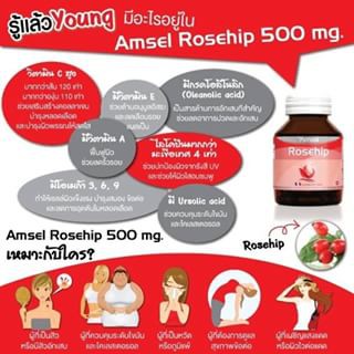 Amsel Rosehipmsel Rosehip  แอมเซลโรสฮิป คุณค่าของสารสกัดจากธรรมชาติ