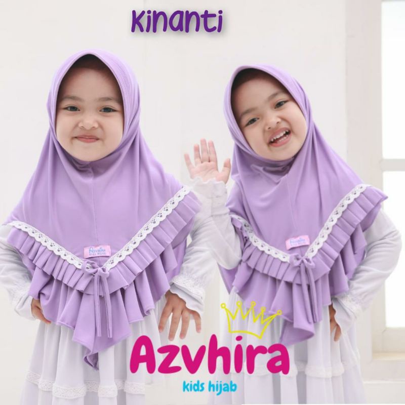 Hijab kids rempel Lace Front Strap