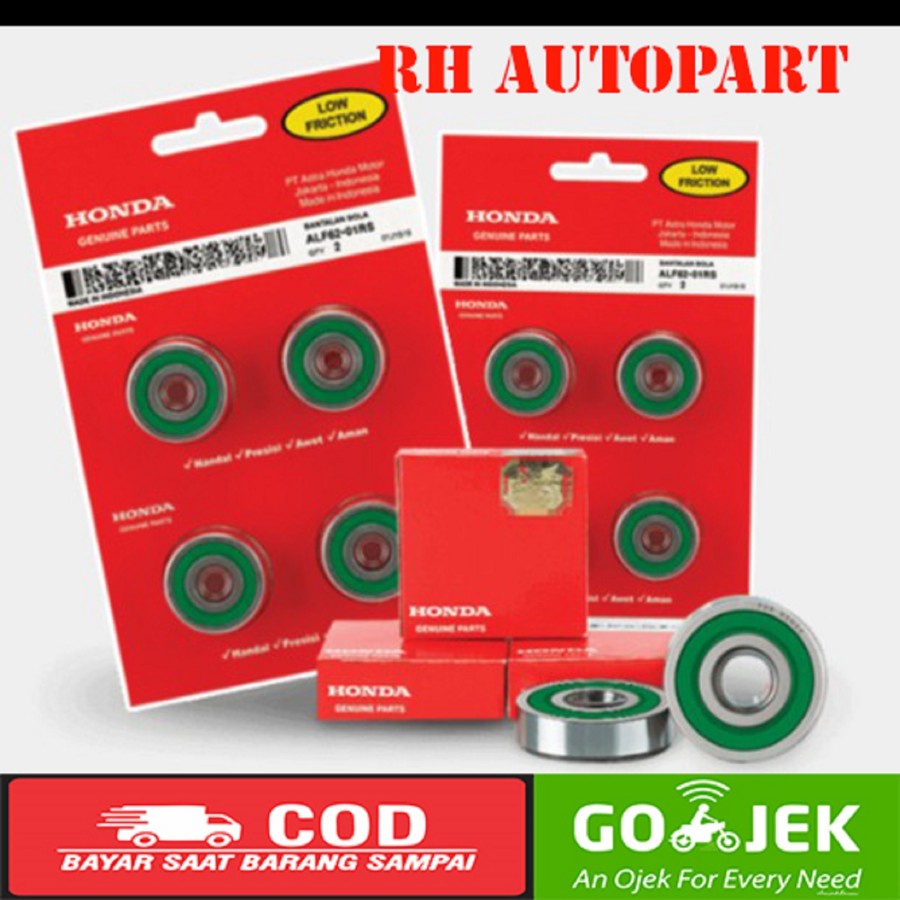 แบริ่ง 6201/แบริ่ง 6201/โอริง 6201 RS honda/bearing Ball 6201 RS/klaher 6201/แบริ่งล้อหน้า 6201