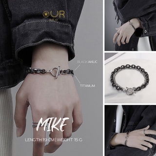 Our XX Wrist | Mike สร้อยข้อมือปรับความยาวได้ วัสดุไทเทเนียมเกรดเครื่องมือแพทย์