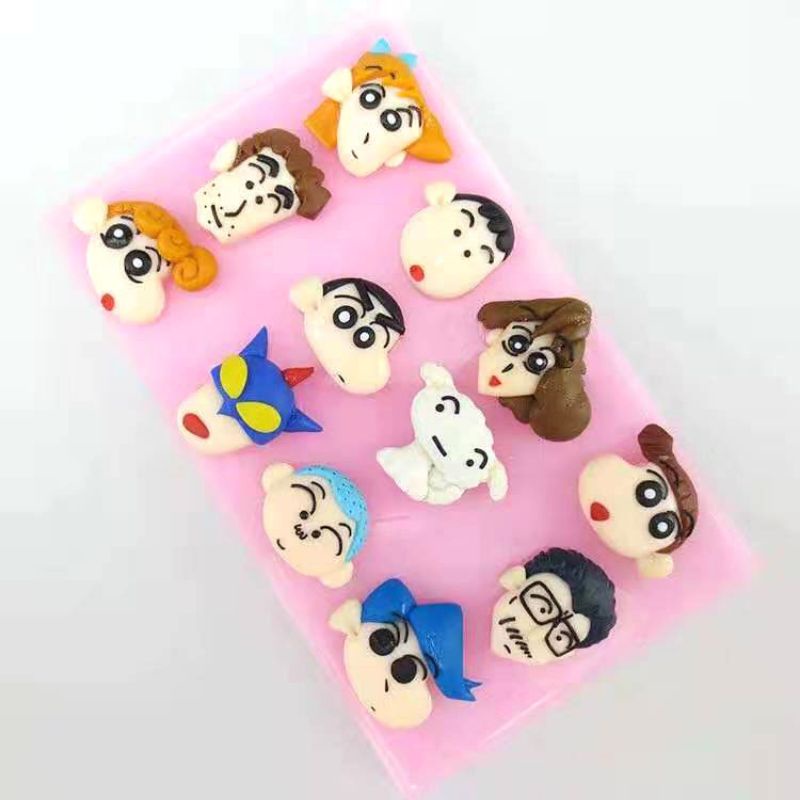 Crayon Shinchan/pokemon moulds Crayon Shinchan/Pikachu Biscuit Film/สบู่/...