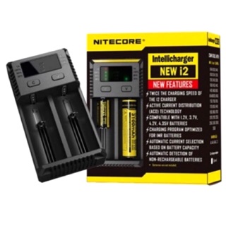 Nitecore เครื่องชาร์จอัจฉริยะ รุ่นNEW i2 ตัวแท้