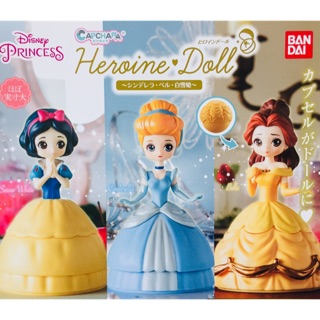 กาชาปอง Princess Heroine Dell (Snow White, Cinderella, Belle)