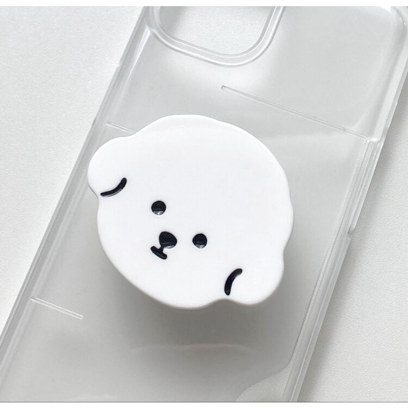พร้อมส่ง!! ที่ติดหลังโทรศัพท์ Mill and Moi Bichon Griptok