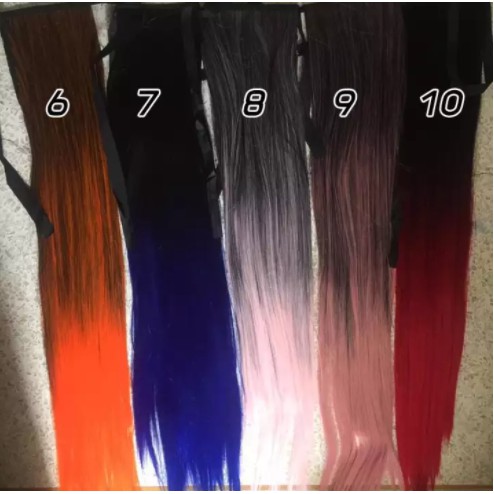 วิกผม หางม้าผูก hairpiece  หางม้าผูกสีสี สินค้าส่งในไทย - รูปที่ 3
