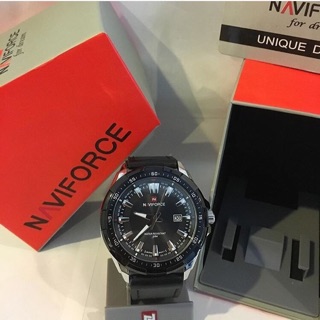 💸890-. NAVIFORCE  จัดส่งพร้อมกล่องแบนด์ครบชุด -ระบบ Quartz -มีวันที่ใช้งานได้จริง -หน้าปัด size 40