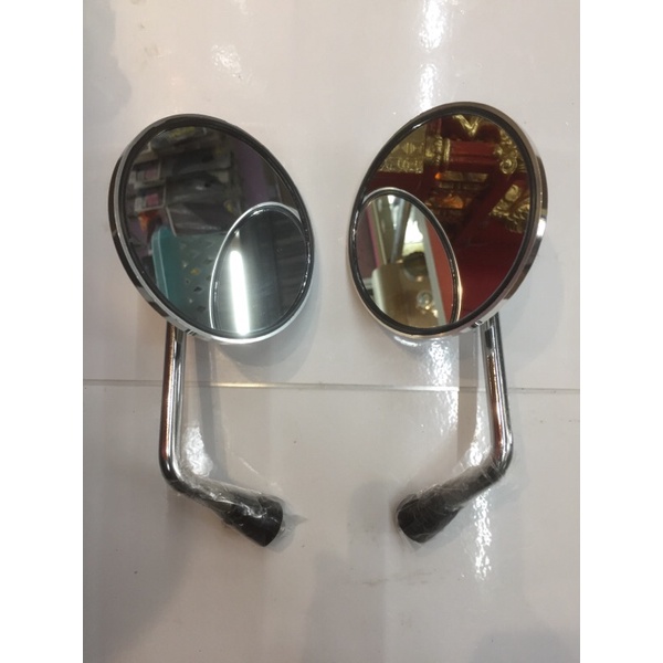 กระจกคลาสสิค ทรงกลม สีเงิน HONDA(019755) ราคา ถูกที่สุด ดีลบีเคเค แกลเลอรีภาพที่ 3