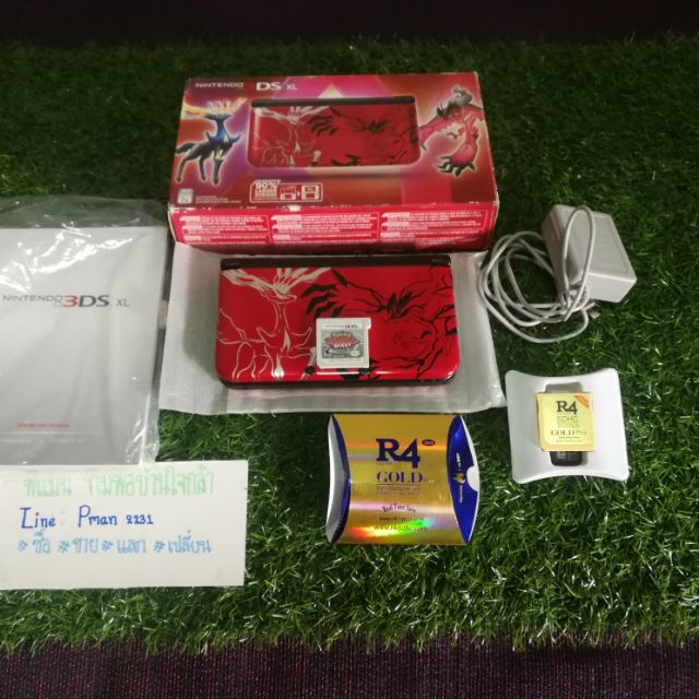 Nintendo 3DS XL Limited Pokemon 
โซน US+ mem 16 gb