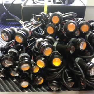 ตาแมว LED 18mm 23mm 3w 2Pcs