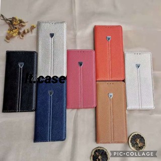 เคส ฝาพับ xunte(2) สำหรับ xiaomi  redmi9T redmi8A  realmec17 realme7i realme6pro ฝาพับแบบเก็บนามบัตรได้