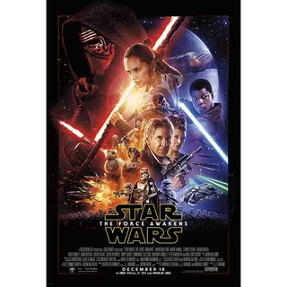 โปสเตอร์ หนัง Star Wars สตาร์ วอร์ส Poster รูปภาพ ภาพติดผนัง โปสเตอร์ภาพพิมพ์ ตกแต่งบ้าน Minimal มินิมอล Movie Poster