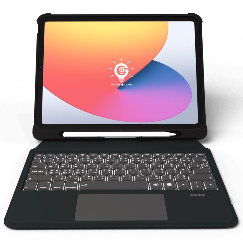 FOLIO" Pro 2 " Genius Keyboard Case "เคสคีย์บอร์ด TRACKPAD สำหรับ iPad