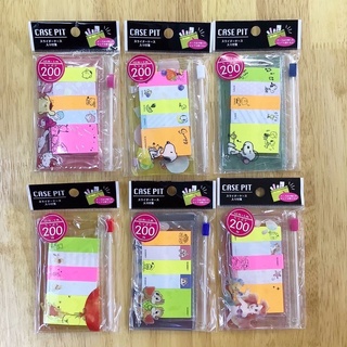 NEW!!! Sticky Note + zip bag ลาย DISNEY/SNOOPY/SANRIO