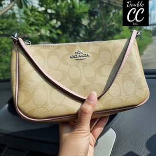 (แท้ 💯%‼) COACH F58321 TOP HANDLE POUCH