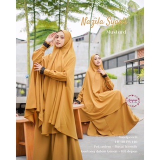 ~Az~GAMIS Syari~gamis POLOS~GAMIS SET KHIMAR~ORI SOLO~ SYARI ผลิตภัณฑ์ดั้งเดิม โดย Az ~ FRIENDLY~GAMIS