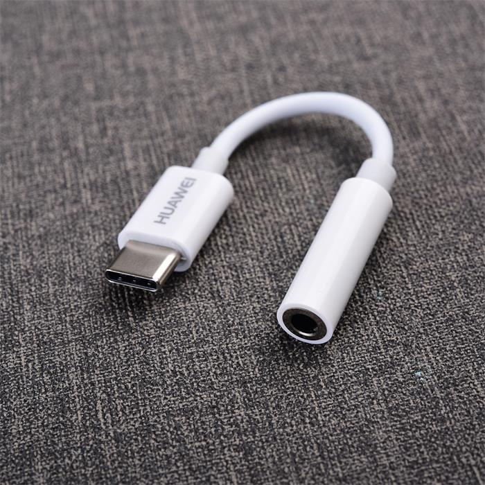 สําหรับ HUAWEI สายสัญญาณเสียง Type C 3.5 แจ็คหูฟังสาย USB C ถึง 3.5 มม.อะแดปเตอร์หูฟัง