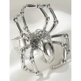 Silver Cute Spider Ring :  🕷️ แหวนเจ้าแมงมุมน้อยสีเงิน 🕷️