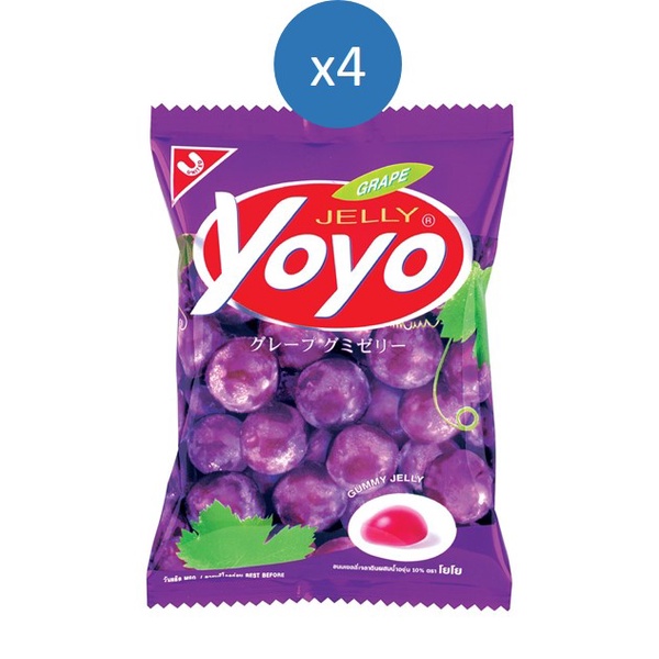 (Pack x 4)[ขายดี] YOYO โยโย 80g (เลือกรสชาติได้)